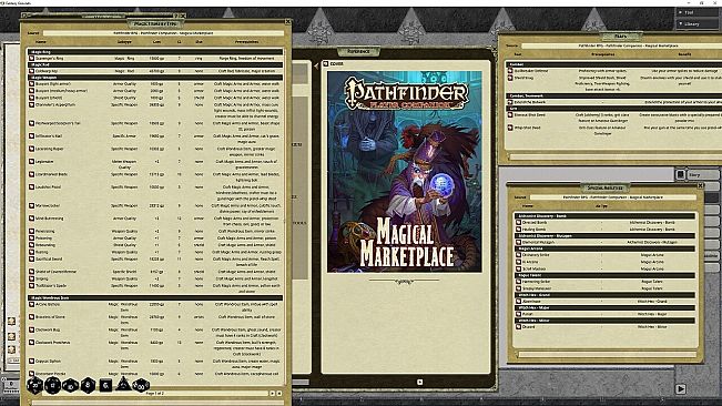 Fantasy Grounds - Pathfinder RPG - Pathfinder Companion: Magical Marketplace