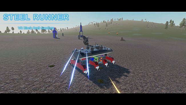 Steel Runner - VR Block Craft Sandbox