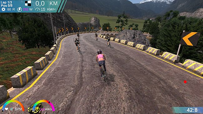 CyclingArcadeRaceSimulator