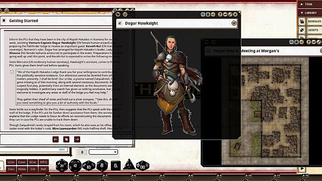 Fantasy Grounds - Pathfinder 2 RPG - Pathfinder Society Quest #8: Shadows of the Black Sovereign