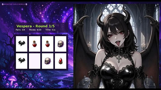 Strip Memory: Monster Girls World