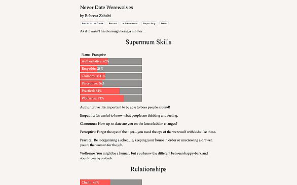 Never Date Werewolves