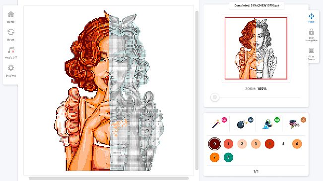 Pixel Art Coloring Book