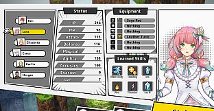 RPG Developer Bakin Layout Data Comic