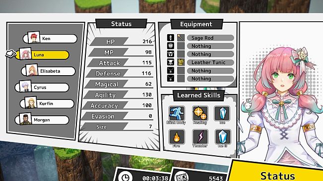 RPG Developer Bakin Layout Data Comic