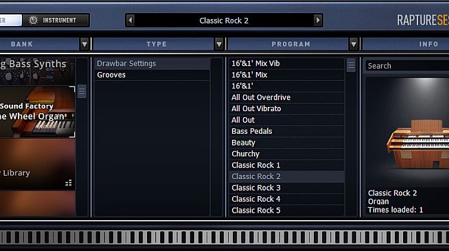Digital Sound Factory - B3 Tone Wheel Organ