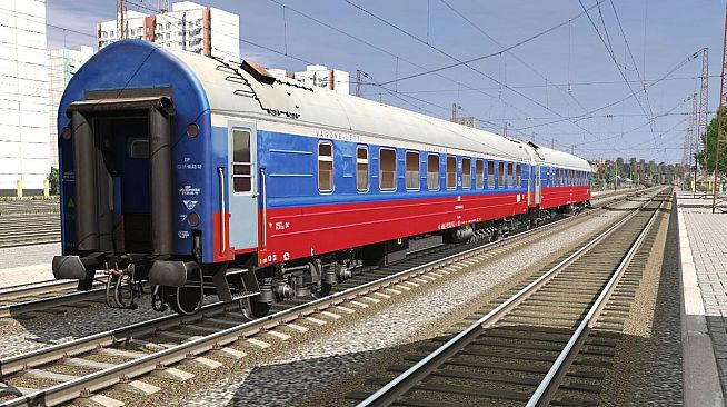 Trainz 2019 DLC - RZD-UZ-RIC Wagons Praha