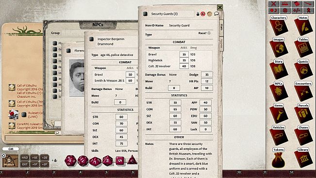 Fantasy Grounds - The Shadow Over Providence