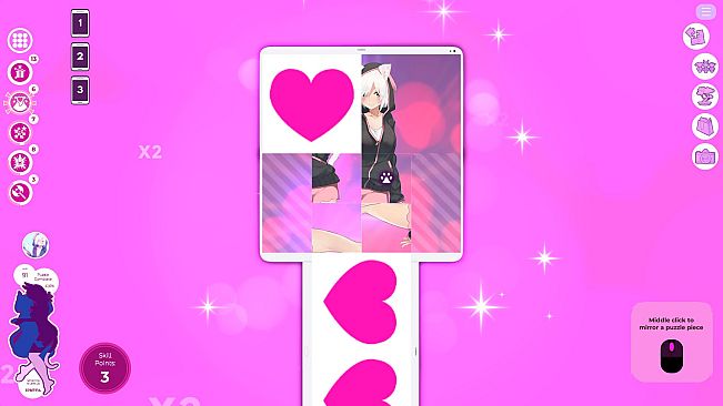 Mosaique Neko Waifus 3