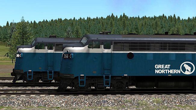 Great Northern F7 Big Sky Blue Add-on Livery