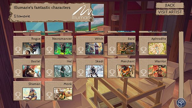 DACHstudio Puzzle Box - Illumarie's fantastic characters