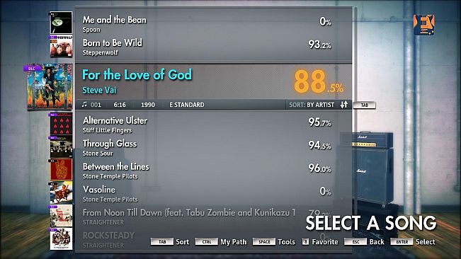 Rocksmith 2014 – Steve Vai - “For The Love Of God”