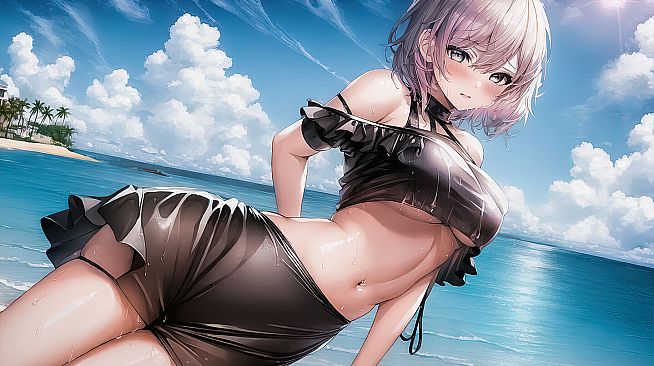 Senpai Puzzle: Waifu Summer - Background Waifus Pack