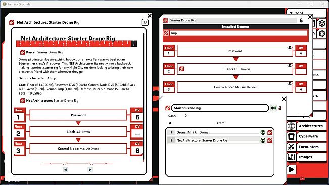 Fantasy Grounds - Cyberpunk RED: Interface RED Volume 1