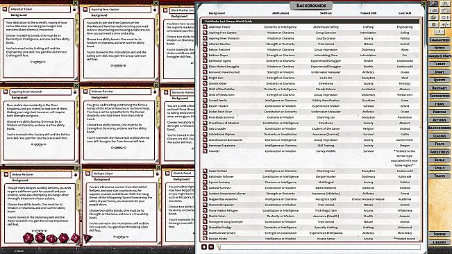 Fantasy Grounds - Pathfinder Lost Omens World Guide (PFRPG2)