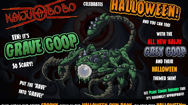 Kaiju-A-GoGo: Grave Goop Halloween Skin