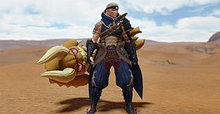 Monster Hunter Rise - "Stuffed Diablos" Hunter layered weapon (Hammer)