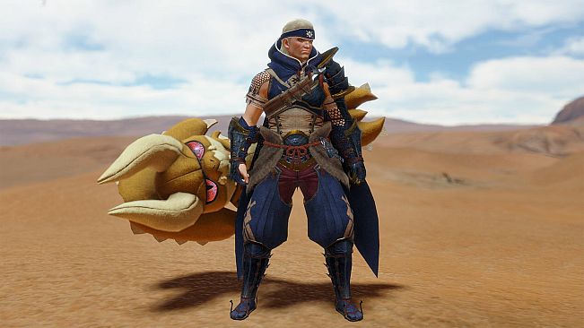 Monster Hunter Rise - "Stuffed Diablos" Hunter layered weapon (Hammer)