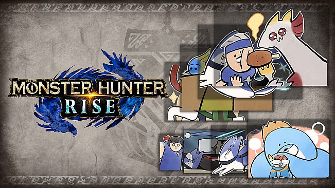 Monster Hunter Rise - "Special Stickers 14" sticker set