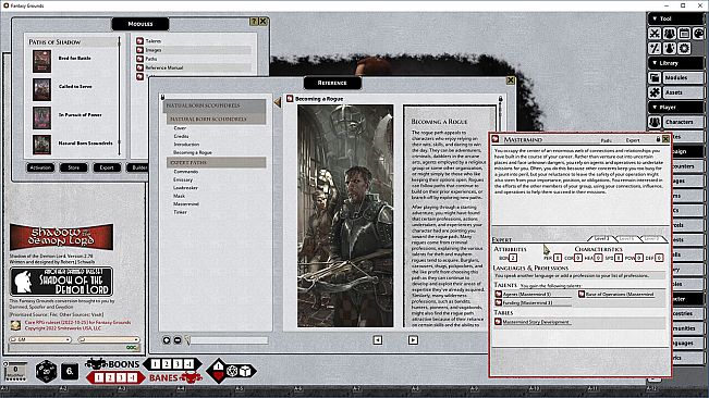 Fantasy Grounds - Paths of Shadow Bundle