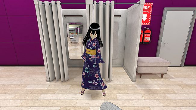 Play minigames with Reiko