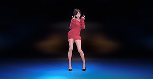 Angel Legion-DLC Off-Shoulder Sweater (Red)