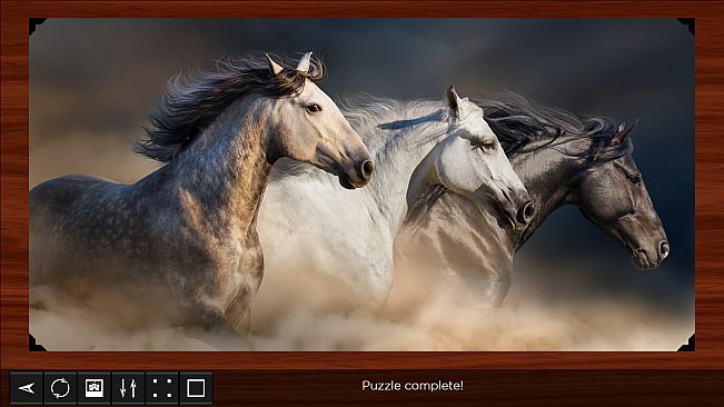 Jigsaw Puzzle World - Horses