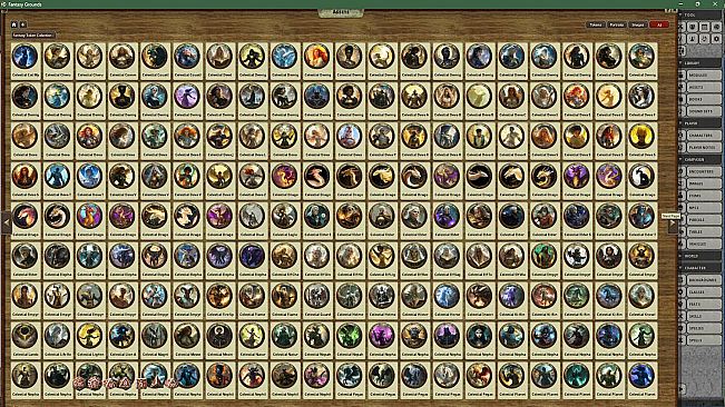 Fantasy Grounds - Fantasy Token Collection - Celestial 01