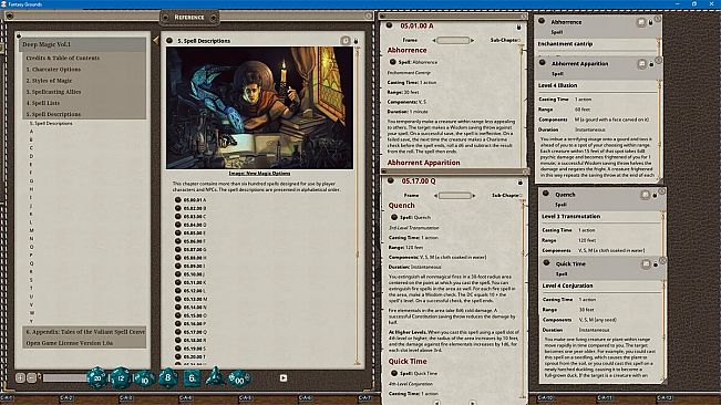 Fantasy Grounds - Deep Magic Volume 1