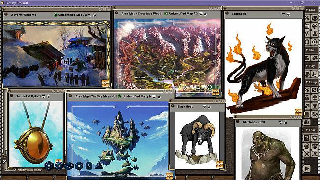 Fantasy Grounds - Amazing Encounters & Places