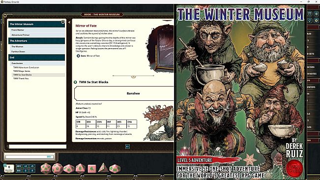 Fantasy Grounds - The Winter Museum - Level-5