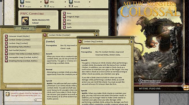 Fantasy Grounds - Mythic Monsters #27: COLOSSAL (PFRPG)
