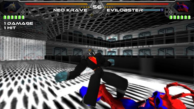 Schwarzerblitz - HYPERFIGHT Collaboration Costume