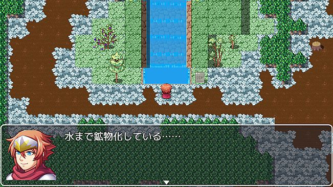 RPG Maker MZ - Fantasy crystallized village Tileset