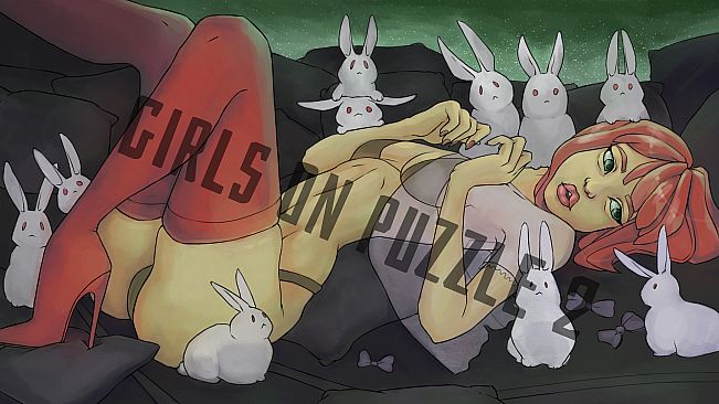 Girls on puzzle 2 - Wallpapers