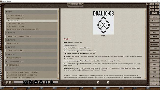 Fantasy Grounds - D&D Adventurers League 10-08 Volatile Thoughts