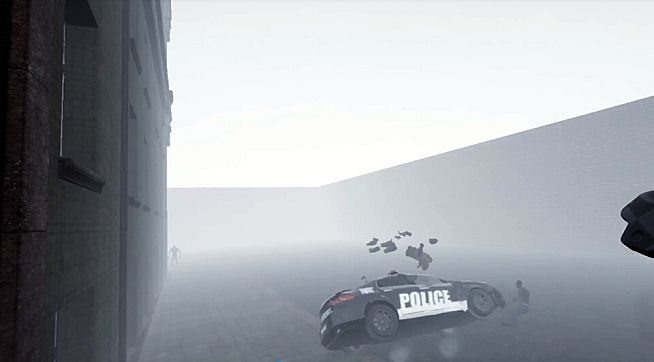 VR Police Pursuit Alien Zombies