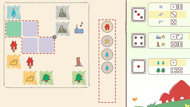 Dice Tiny Town
