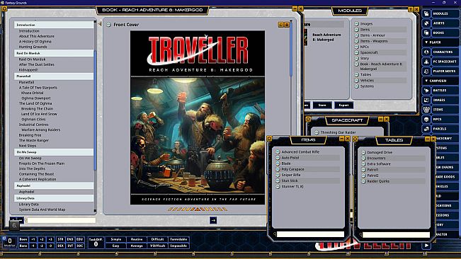 Fantasy Grounds - Traveller - Reach Adventure 8: Makergod