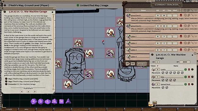Fantasy Grounds - D&D Adventurer's League 09-06 Infernal Insurgency