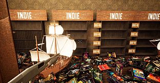 Game Shelver 99: I must organize my Steam Library and defend it against pirates with a shotgun