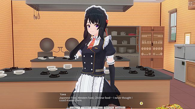 CUSTOM ORDER MAID 3D2 Personality Pack Guarded, Blunt Girl