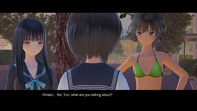 BLUE REFLECTION - Vacation Style Set B (Yuzu, Shihori, Kei)