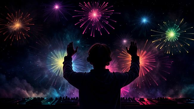 AI-VJ - New Year Visuals