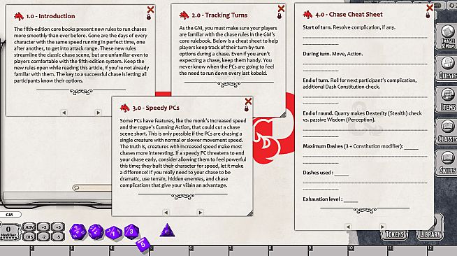 Fantasy Grounds - En5ider: Give Chase (5E)
