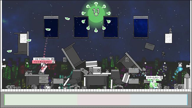 Cleaning Robot Match "Scatter Battlers"