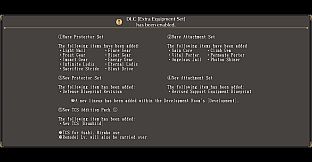 Dark Rose Valkyrie: Extra Equipment Set