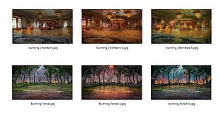 SRPG Studio Burning Background
