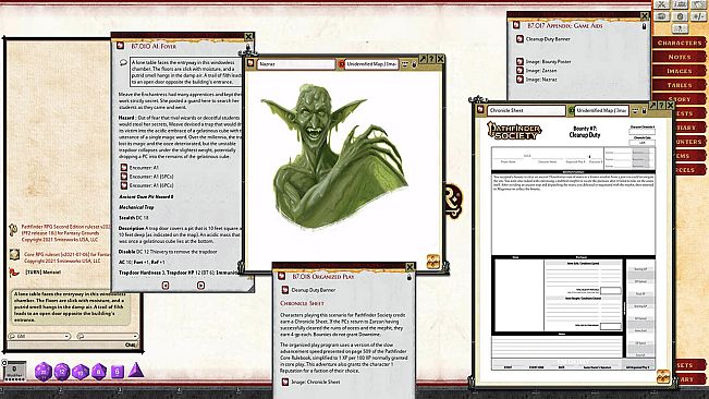 Fantasy Grounds - Pathfinder 2 RPG - Pathfinder Bounty #7: Cleanup Duty