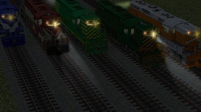 US Diesel Lokomotiven - Set 2